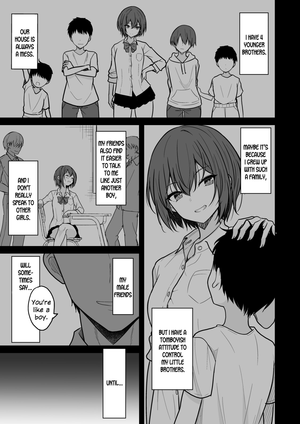 Hentai Manga Comic-Turning my boyish girlfriend into a naughty bitch-Read-3